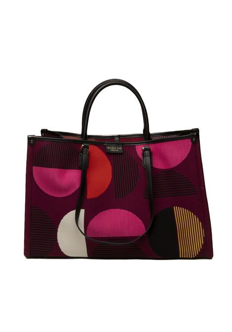 burgundy atena shoulder bag MY-BEST BAG | 2010ATENA-VELA 1